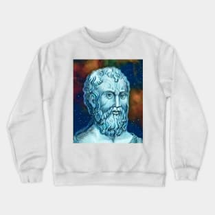 Zeno of Citium Portrait | Zeno of Citium Artwork 6 Crewneck Sweatshirt